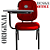 Cadeira Escolar Super Reforçada que Suporta até 200kg para Obesos, ideal para Escolas e Faculdades - Vermelho - Imagem 3