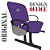 Cadeira Escolar Super Reforçada que Suporta até 300kg para Obesos, ideal para Escolas e Faculdades - Roxo - Imagem 5