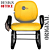 Cadeira Escolar Super Reforçada que Suporta até 300kg para Obesos, ideal para Escolas e Faculdades - Linha Fat - Amarelo - Imagem 4