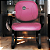 Cadeira Escolar Super Reforçada que Suporta até 300kg para Obesos, ideal para Escolas e Faculdades - Linha Fat - Rosa Pink - Imagem 1