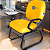 Cadeira Escolar Super Reforçada que Suporta até 300kg para Obesos, ideal para Escolas e Faculdades - Linha Fat - Amarelo - Imagem 2