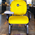 Cadeira Escolar Super Reforçada que Suporta até 300kg para Obesos, ideal para Escolas e Faculdades - Linha Fat - Amarelo - Imagem 1