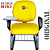 Cadeira Escolar Super Reforçada que Suporta até 300kg para Obesos, ideal para Escolas e Faculdades - Linha Fat - Amarelo - Imagem 4