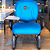 Cadeira Escolar Super Reforçada que Suporta até 300kg para Obesos, ideal para Escolas e Faculdades - Linha Fat - Azul Bebê - Imagem 1