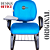 Cadeira Escolar Super Reforçada que Suporta até 300kg para Obesos, ideal para Escolas e Faculdades - Linha Fat - Azul Bebê - Imagem 3