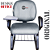 Cadeira Escolar Super Reforçada que Suporta até 300kg para Obesos, ideal para Escolas e Faculdades - Linha Fat - Cinza Claro - Imagem 3