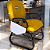 Cadeira Escolar Super Reforçada que Suporta até 300kg para Obesos, ideal para Escolas e Faculdades - Linha Fat - Amarelo Mostarda - Imagem 2