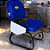 Cadeira Escolar Super Reforçada que Suporta até 300kg para Obesos, ideal para Escolas e Faculdades - Linha Fat - Azul Royal - Imagem 2