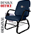 Cadeira Escolar Super Reforçada que Suporta até 300kg para Obesos, ideal para Escolas e Faculdades - Azul Marinho - Imagem 4