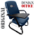 Cadeira Escolar Super Reforçada que Suporta até 300kg para Obesos, ideal para Escolas e Faculdades - Azul Marinho - Imagem 6