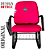 Cadeira Escolar Super Reforçada que Suporta até 300kg para Obesos, ideal para Escolas e Faculdades - Rosa Pink - Imagem 4