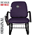 Cadeira Escolar Super Reforçada que Suporta até 300kg para Obesos, ideal para Escolas e Faculdades - Roxo - Imagem 7