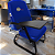 Cadeira Escolar Super Reforçada que Suporta até 300kg para Obesos, ideal para Escolas e Faculdades - Azul Royal - Imagem 2