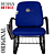Cadeira Escolar Super Reforçada que Suporta até 300kg para Obesos, ideal para Escolas e Faculdades - Azul Royal - Imagem 4