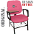 Cadeira Escolar que Suporta até 200kg Super Reforçada para Obesos, ideal para Escolas e Faculdades - Rosa Pink - Imagem 2