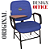 Cadeira Escolar que Suporta até 200kg Super Reforçada para Obesos, ideal para Escolas e Faculdades - Azul Royal - Imagem 2