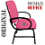 Cadeira para Obesos que Suporta até 200kg Super Reforçada, ideal para Porteiros, Portaria de Condomínios, Escolas, Faculdades e Escritórios - Rosa Pink - Imagem 3
