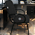 Cadeira para Obesos que Suporta até 200kg Super Reforçada, ideal para Porteiros, Portaria de Condomínios, Escolas, Faculdades e Escritórios - Preto - Imagem 2