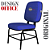 Cadeira para Obesos que Suporta até 200kg Super Reforçada, ideal para Porteiros, Portaria de Condomínios, Escolas, Faculdades e Escritórios - Azul Royal - Imagem 4