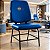 Cadeira que Suporta até 200kg para Obesos Super Reforçada, ideal para Porteiros, Portaria de Condomínios, Escolas, Faculdades e Escritórios - Azul Bebê - Imagem 1