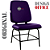 Cadeira que Suporta até 200kg para Obesos Super Reforçada, ideal para Porteiros, Portaria de Condomínios, Escolas, Faculdades e Escritórios - Roxo - Imagem 2