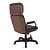 Cadeira Original Eames Presidente com Rodinhas Anti Risco Linha Capa em Madeira Preto - Imagem 5