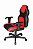 Cadeira Gamer Base com braço Linha Gamer Racing Vermelho - Imagem 2
