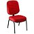 Cadeira Diretor sem Braços Linha Blenda Base Fixa Palito Vermelho - Imagem 1