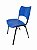 Cadeira Empilhável Iso Linha Polipropileno Iso Azul - Imagem 1