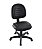 Cadeira Executiva com Back System Linha Office Gomada Preto - Imagem 1