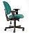 Cadeira Executiva com Back System Linha Office Plus Verde - Imagem 1