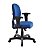 Cadeira Executiva com Back System Linha Robust Cor Azul - Imagem 1