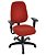 Cadeira Presidente com Braços Linha Safira Vermelho - Imagem 1