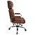 Cadeira Original Eames Presidente com Rodinhas Cromadas e Anti Risco Linha Capa em Madeira Cor Caramelo - Imagem 4