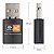 ADAPTADOR USB WIRELESS 2,4GHZ/5GHZ 600MBPS NANO - Imagem 3
