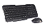 KIT TECLADO E MOUSE SEM 2,4GHZ K-W10 C3TECH - Imagem 1