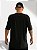 Camiseta Básica Camelo Preta Algodão - Imagem 2