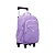 MOCHILA DE RODINHA LILAS XERYUS REF 12462 - Imagem 2