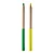 LAPIS MARCA TEXTO AMARELO/ VERDE - TRIS - Imagem 2