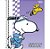 CADERNO UNIVERSITÁRIO SNOOPY FIT 1 MATÉRIA - TILIBRA - Imagem 2