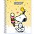 CADERNO UNIVERSITÁRIO SNOOPY FIT 1 MATÉRIA - TILIBRA - Imagem 3