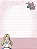 BLOCO DE PAPEL CARTA ALICE 48 FOLHAS - ANIMATIVA - Imagem 4
