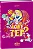 CADERNO BROCHURA COLEGIAL ALICE 160 FOLHAS - ANIMATIVA - Imagem 1