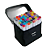 MARCADOR DUAL ARTISTICO 48 CORES - LEONORA - Imagem 1