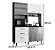 Cozinha Compacta 5 Portas e 3 Gavetas com Balcão Mel Off White Acacia - Imagem 3