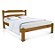 Cama de Casal Bonafé de Madeira Maciça Reforçada Imbuia - Imagem 1