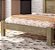 Cama de Casal em MDF Estrado Reforçado Lia  Castanho Wood - Imagem 4