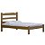Cama Queen Size Esmeralda de Madeira Maciça Reforçada Imbuia - Imagem 1