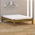 Cama Queen Size Turca de Madeira Maciça Reforçada Imbuia - Imagem 1