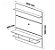 Conjunto Sala Kit Painel + Aparador Seller 100% MDF Nature e Off White - Imagem 3